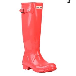 Never worn Hunter Rain Boots